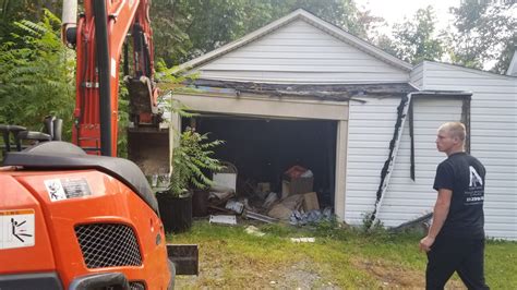 how to demolition a garage